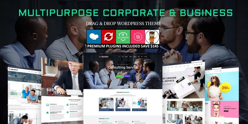 Equanto - Multipurpose WordPress Theme