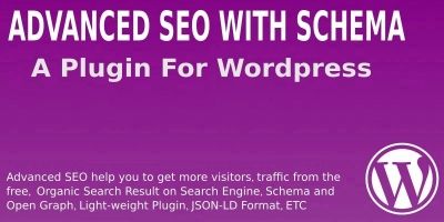 Advanced SEO With Schema Wordpress Plugin