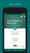 Auto WhatsApp Updater Android Source code Screenshot 1