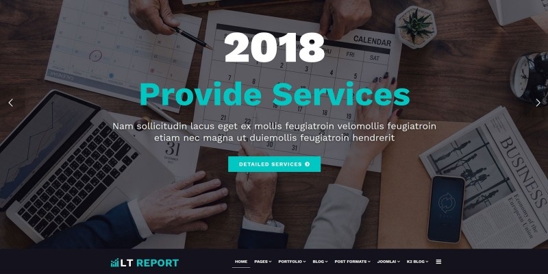 LT Report - Joomla Template