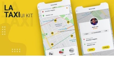 La Taxi - Android Studio UI Kit