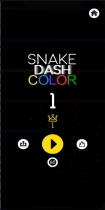Snake Dash Colors - Buildbox Template Screenshot 1