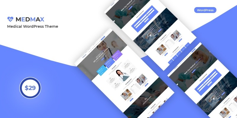 Medmax - Medical WordPress Theme