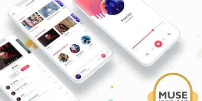 Muse - Music Android Studio UI Kit