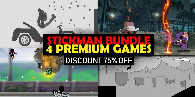 Stickman Unity Games Bundle - 4 Premium Games