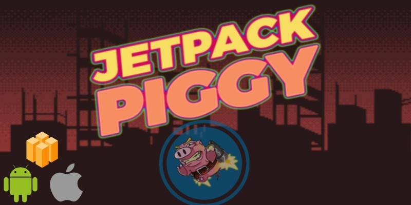 Jetpack Piggy Buildbox Template