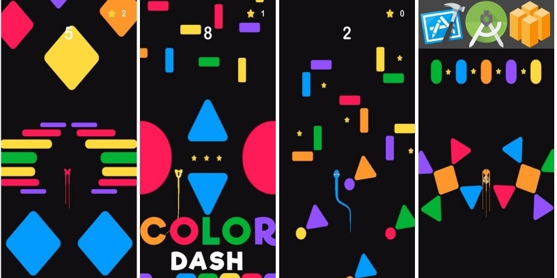 Color snake Dash  Buildbox Template
