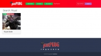 JustPUBG - Online PUBG Server PHP Script Screenshot 5