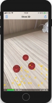 Augmented Reality Dice Game iOS Template Screenshot 1