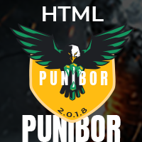 Punibor Gaming - Powerful HTML Template
