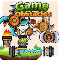 2D Game Obstacles Sprites