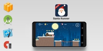 Santa Runner -  Buildbox Template