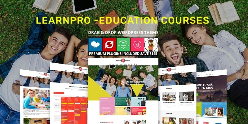 Learnpro - Education WordPress Theme