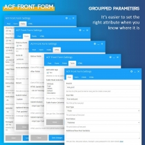 ACF Front Form with Visual Composer Integration Screenshot 2