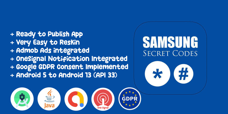 Samsung Secret Codes - Android Source Code