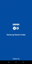 Samsung Secret Codes - Android Source Code Screenshot 1