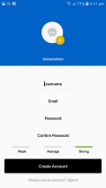 Blue Paper - Android Studio UI Kit Screenshot 3