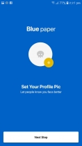 Blue Paper - Android Studio UI Kit Screenshot 4