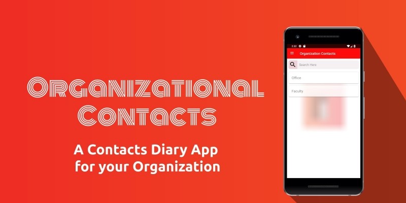 Organizational Contacts - Android Source Code