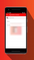 Organizational Contacts - Android Source Code Screenshot 3