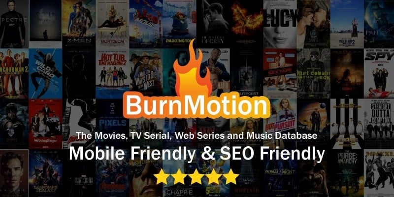 BurnMotion - Movies And TV Database PHP