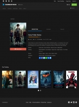 BurnMotion - Movies And TV Database PHP Screenshot 15