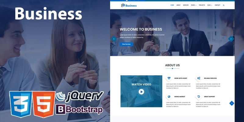 Business - Multipurpose Corporate HTML Template 