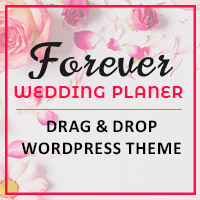 Forever - Wedding Planner WordPress Theme