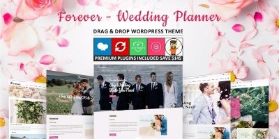 Forever - Wedding Planner WordPress Theme
