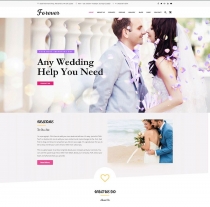 Forever - Wedding Planner WordPress Theme Screenshot 2