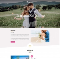 Forever - Wedding Planner WordPress Theme Screenshot 3
