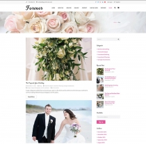Forever - Wedding Planner WordPress Theme Screenshot 4