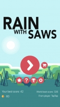 Rain With Saws - iOS Source Code Screenshot 1