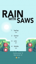 Rain With Saws - iOS Source Code Screenshot 6