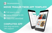 Movie Trailer TMDb Android App Template Screenshot 1