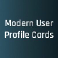 Modern Profile Cards HTML CSS