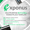 Exponus - Digital Marketplace Template