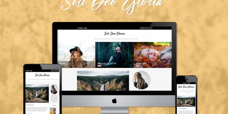 Soli Deo Gloria - Tumblr Theme