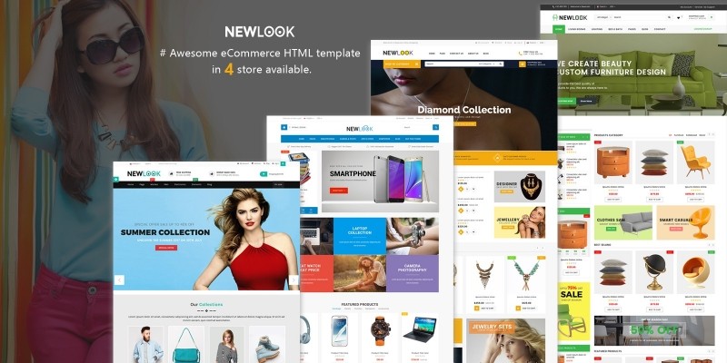 NewLook - Multipurpose E-Commerce HTML Template