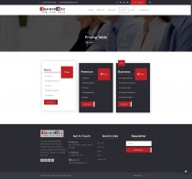 Square Bizz - Consulting and Corporate Template Screenshot 1