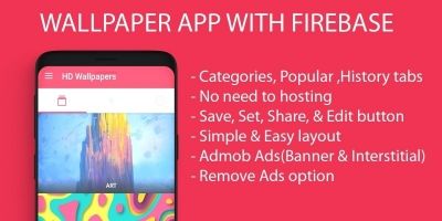 Wallpaper Android App With Firebase