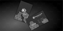 Polygon Business Card Template Screenshot 1
