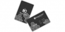 Polygon Business Card Template Screenshot 2