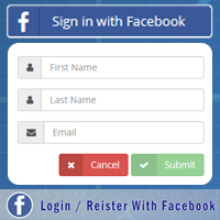 PHP Login Register With Facebook