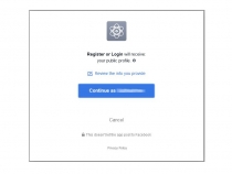 PHP Login Register With Facebook Screenshot 3