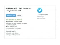 PHP Login Register With Twitter Screenshot 2