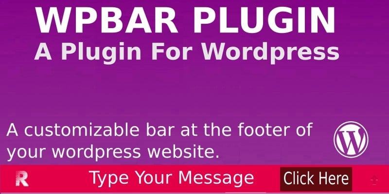 WP BAR Plugin For Wordpress