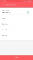Opel Banking - Android Studio UI Kit Screenshot 1