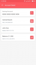 Opel Banking - Android Studio UI Kit Screenshot 4