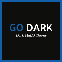 Go Dark MyBB Theme